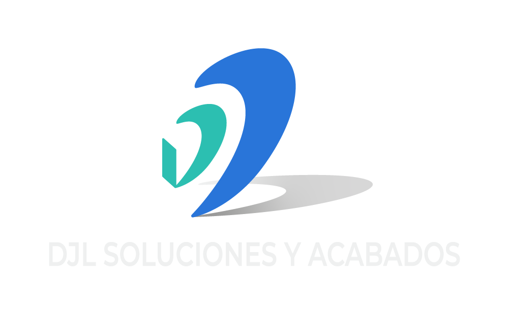 Logo DJL Soluciones y Acabados Letra Gris
